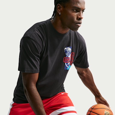 Nike Erkek Basketbol Tişörtü görsel 3