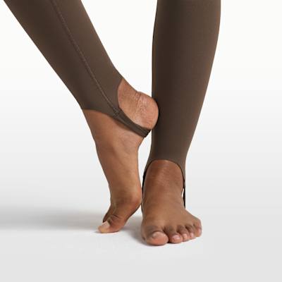 Leggings NikeSKIMS Matte med V-panel och band under foten för kvinnor