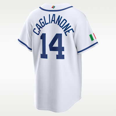 Jac Caglianone Italy National Baseball Team 2026 World Baseball Classic Men's Nike Stadium Jersey