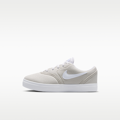 Tenis de skateboarding para niños talla pequeña Nike SB Check Canvas