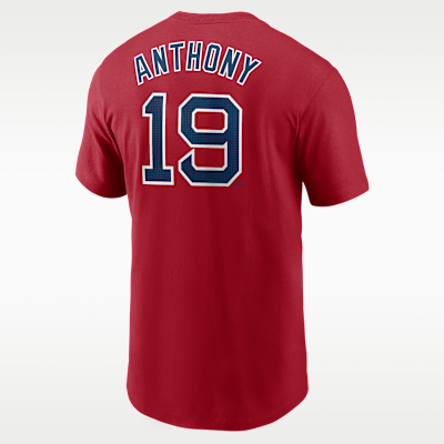Playera Nike de la MLB para hombre Roman Anthony Boston Red Sox Fuse