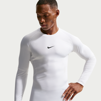 Nike Pro Dri-FIT Sıkı Kesimli Uzun Kollu Erkek Fitness Üstü