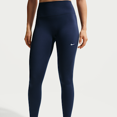 Nike One Seamless Front Yüksek Belli Tam Boy Kadın Taytı görsel 2