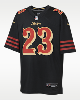 Детские джерси Christian McCaffrey San Francisco 49ers Rivalries Collection Big Kids' Nike NFL Game Jersey