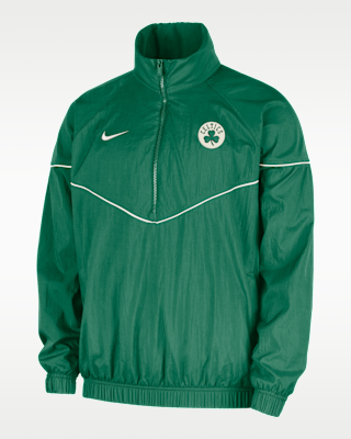 Мужская куртка Boston Celtics Courtside Windrunner Nike NBA Anorak для бега