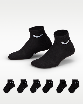Детские носки Nike Dri-FIT Performance Basics Little Kids' Ankle Socks (6 Pairs)