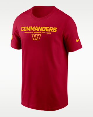 Мужская футболка Washington Commanders Sideline Team Issue Nike Dri-FIT NFL