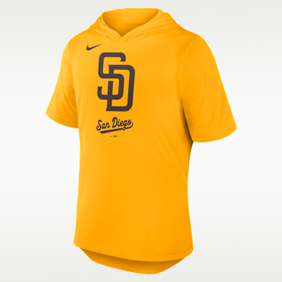 Playera Nike Dri-FIT de la MLB con gorro para hombre San Diego Padres Logo