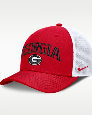 Женские Georgia Primetime Arched Nike Dri-FIT College Trucker Adjustable Hat