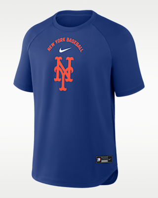 Мужские  New York Mets Authentic Collection Batting Practice Pregame Nike Dri-FIT MLB Top