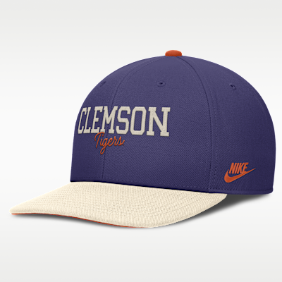 Clemson Legacy Script Men's Nike Dri-FIT College Adjustable Hat