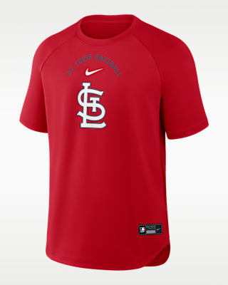 Мужские  St. Louis Cardinals Authentic Collection Batting Practice Pregame Nike Dri-FIT MLB Top