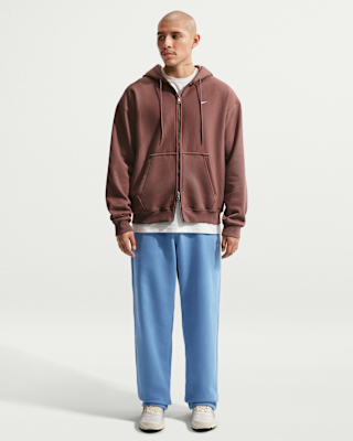 Мужские  Nike Solo Swoosh Fleece Open-Hem Pants