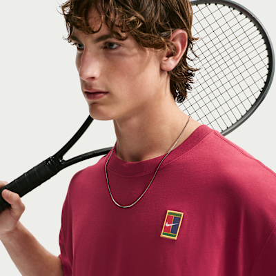 NikeCourt Max90 Erkek Tenis Tişörtü görsel 3