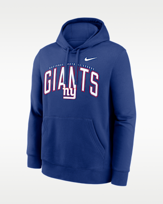 Мужское худи New York Giants Club Nike NFL Pullover Hoodie