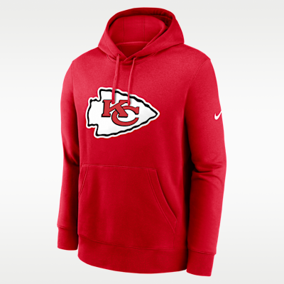 Sudadera con gorro sin cierre Nike de la NFL para hombre Kansas City Chiefs