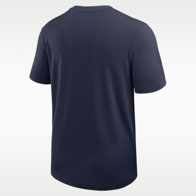 Playera universitaria Nike Dri-FIT para hombre Penn State Sideline Coach