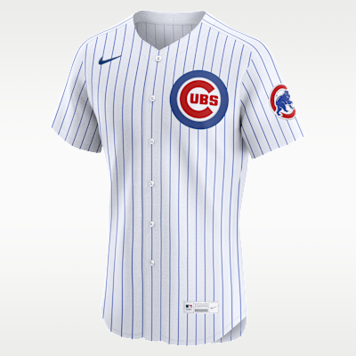 Jersey Nike Dri-FIT ADV de la MLB Elite para hombre Dansby Swanson Chicago Cubs