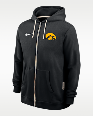 Мужское худи Iowa Sideline Nike Dri-FIT College Full-Zip Hoodie