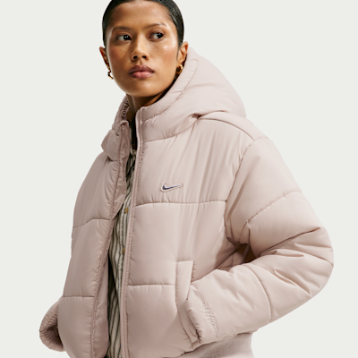 Nike Sportswear Classic Puffer Therma-FIT Bol Kapüşonlu Kadın Ceketi