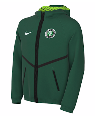 Детская куртка Nigeria Big Kids' Nike Dri-FIT Soccer Anthem