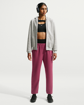 Женские  Nike Studio Fleece Sport Dri-FIT Mid-Rise Pants
