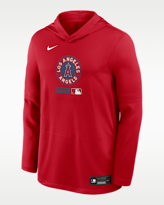 Мужские  Los Angeles Angels City Connect Nike Dri-FIT MLB Long-Sleeve Hooded Top