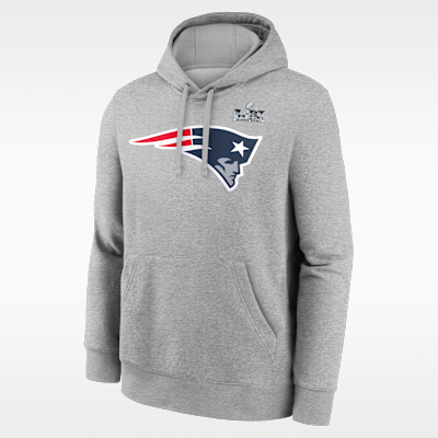 Drake Maye New England Patriots Super Bowl LX Men's Nike NFL Pullover Hoodie
