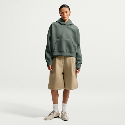 Nike Pregame Fleece Oversize Normal Belli Kadın Şortu