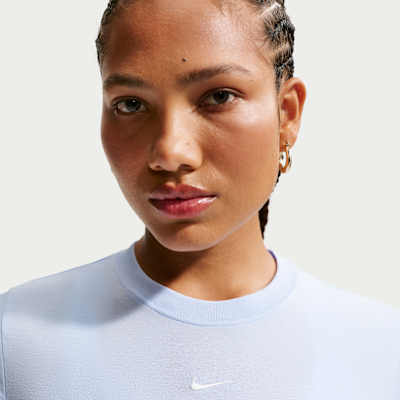 Nike Sportswear Chill Knit Crop Tarzı Kadın Tişörtü görsel 3