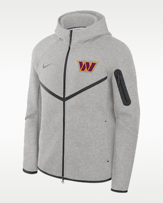 Мужская куртка Washington Commanders Tech Fleece Windrunner Nike NFL Full-Zip Hooded для бега