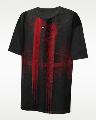 Детская футболка Houston Rockets Nike Edge 26 Big Kids' Short-Sleeve