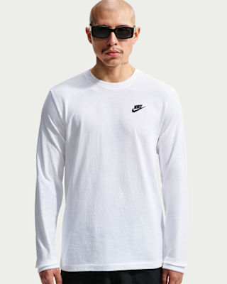 Мужская футболка Nike Sportswear Club Long-Sleeve