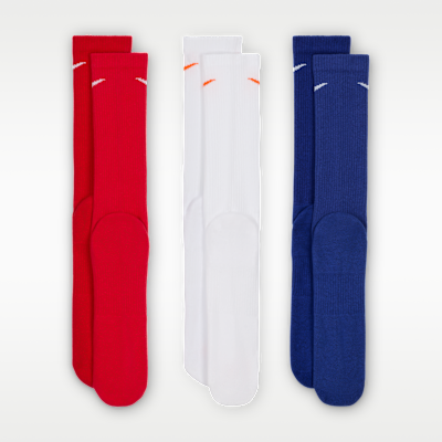 Nike Everyday Plus Cushioned Training Crew Socks (3 Pairs)