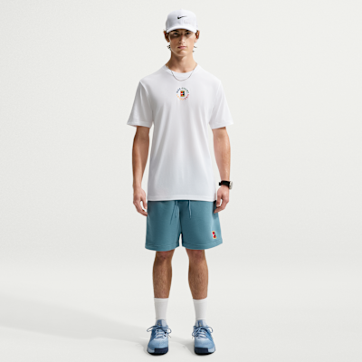 NikeCourt Dri-FIT Erkek Tenis Tişörtü görsel 4