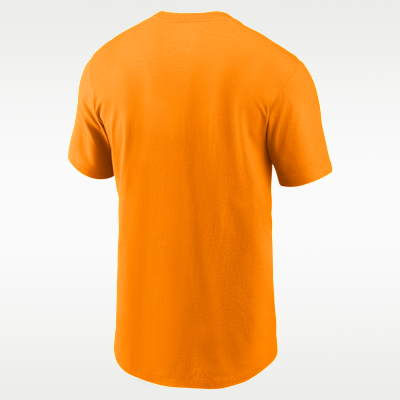 Playera universitaria Nike para hombre Tennessee Primetime Arch Stack