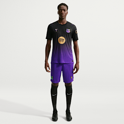 Nike FC Barcelona 2026/27 Maç Deplasman Kobe Aero-FIT Orijinal Erkek Futbol Şortu