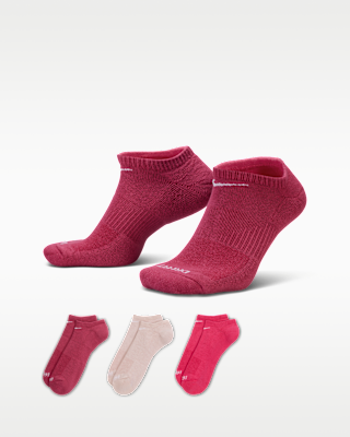 Unisex носки Nike Everyday Plus Cushion Training No-Show Socks (3 Pairs) для тренировок