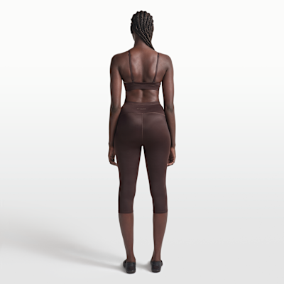 NikeSKIMS 샤인 여성 하이웨이스트 17인치 드로코드 레깅스