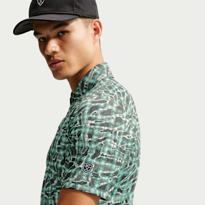 Поло мужское Nike Dri-FIT Tartan Camo Print Golf Polo, фото 2