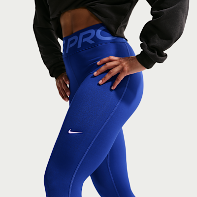Nike Pro Sculpt Yüksek Belli Tam Boy Kadın Taytı görsel 3