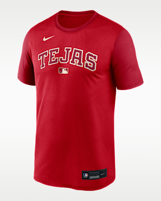 Мужская футболка Texas Rangers Authentic Collection City Connect Legend Nike Dri-FIT MLB
