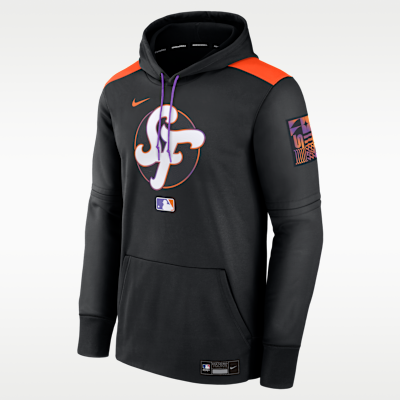 San Francisco Giants Authentic Collection City Connect Men's Nike Therma MLB Pullover Hoodie