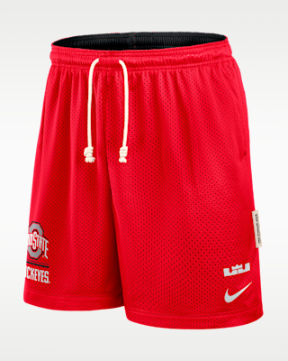 Мужские шорты Ohio State Courtside Nike Dri-FIT College Reversible Shorts
