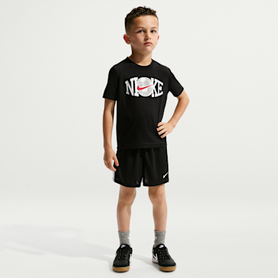 Детские брюки Nike Little Kids' Soccer Graphic T-Shirt and Shorts Set