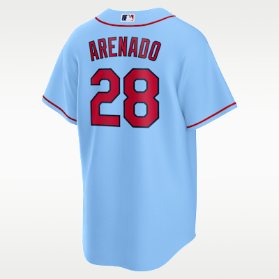 Jersey Nike de la MLB Replica para hombre Nolan Arenado St. Louis Cardinals