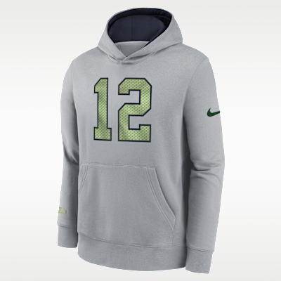 Seattle Seahawks Rivalry Club Big Kids' Nike NFL Pullover Hoodie