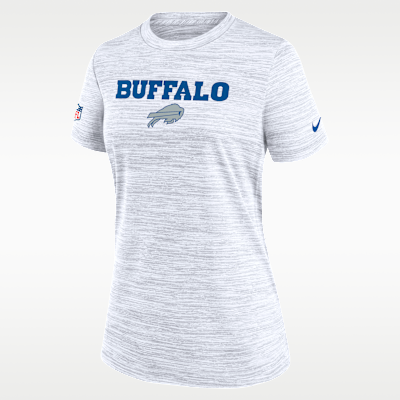 Buffalo Bills Rivalries Collection Sideline Velocity Women's Nike Dri-FIT NFL T-Shirt