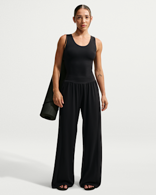 Женские  Nike Zenvy Mid-Rise Wide-Leg Pants