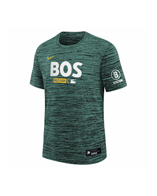 Детская футболка Boston Red Sox Authentic Collection City Connect Veloctiy Big Kids' Nike Dri-FIT MLB